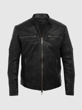 Dark Thunder Men's Black Biker Jacket