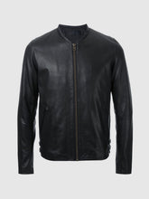 Venom Rider Men's Black Leather Jacket