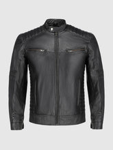 Thunderstrike Men's Black Motorcycle Jacket