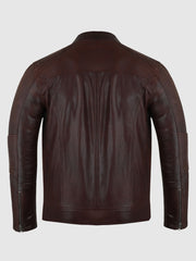 Ridgeway Crafted Men's Leather Waxed Jacket
