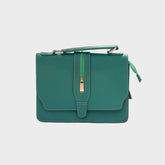 Cavira Women's Green Leather Purse