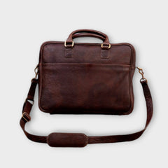 Hushay Vintage Leather Satchel