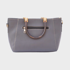 Lunexa Women's Gray Shoulder Leather Bag