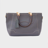 Lunexa Women's Gray Shoulder Leather Bag