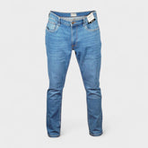 Slim Fit Men's Sky Blue Jeans