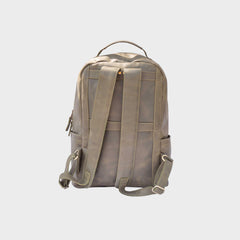 Rovahn Green Leather Backpack