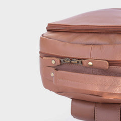 Rovahn Tan Leather Backpack