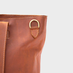 Tayana Women's Brown Leather Tote Bag