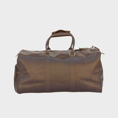 Valmor Brown Leather Duffle Bag