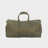 Valmor Green Leather Duffle Bag