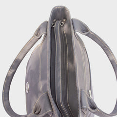 Velora Women's Gray Leather Bag