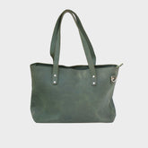 Verda Women's Green Leather Bag