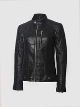 Quilted Cafe Racer Jacket