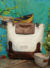 Rakaposhi Fairy Bag - White & Brown