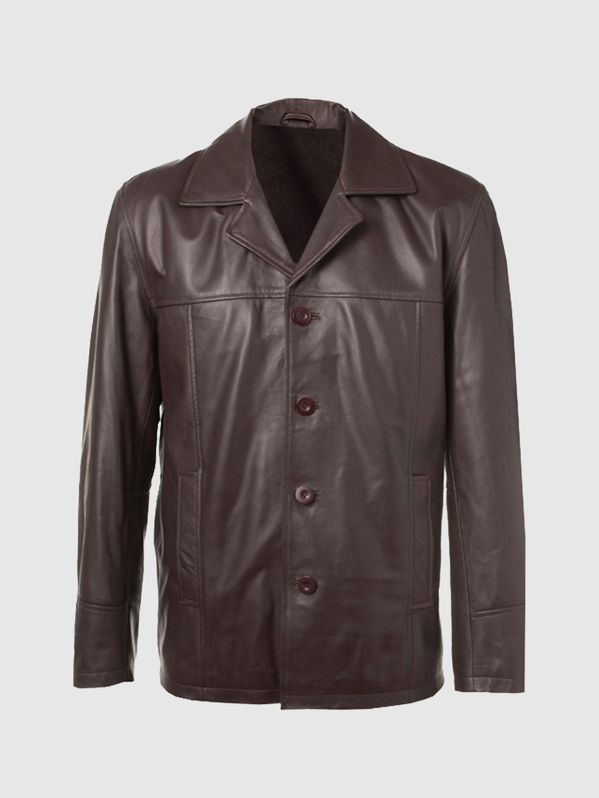 Arctic Edge Men's Brown Blazer Jacket
