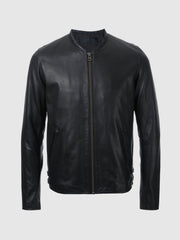 Venom Rider Men's Black Leather Jacket