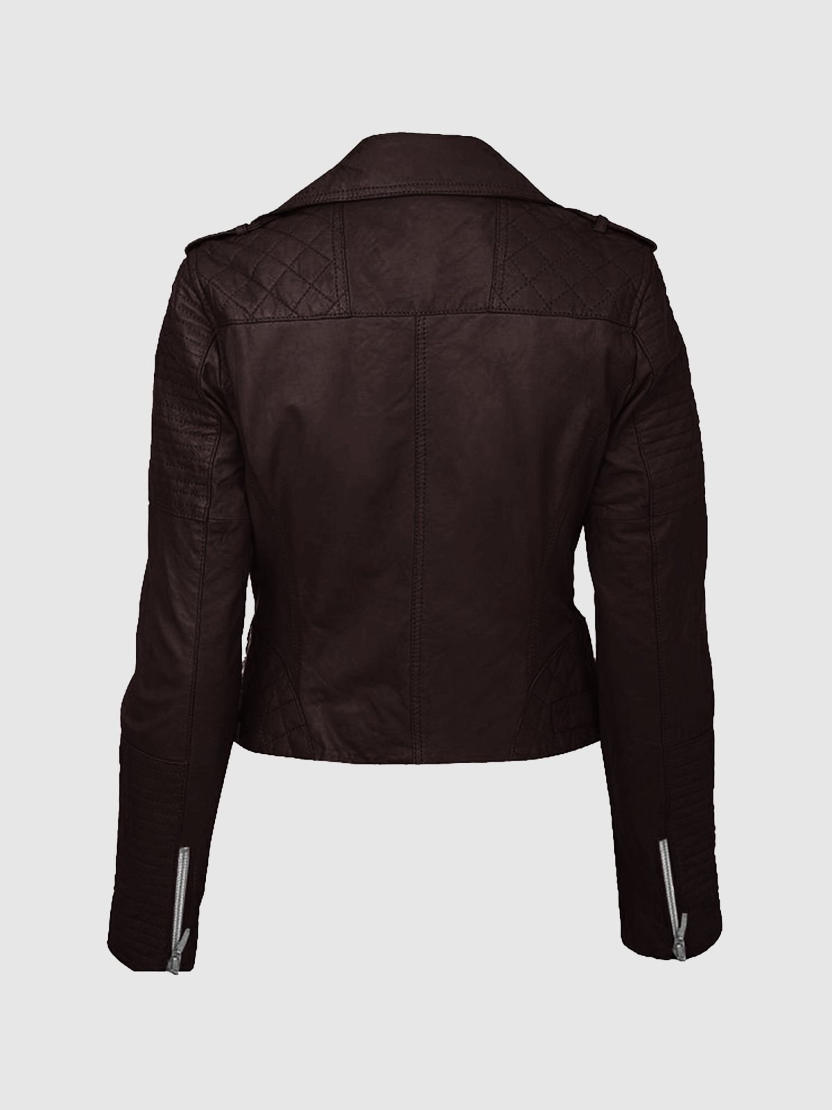 Sorella Women's Brown Leather Jacket