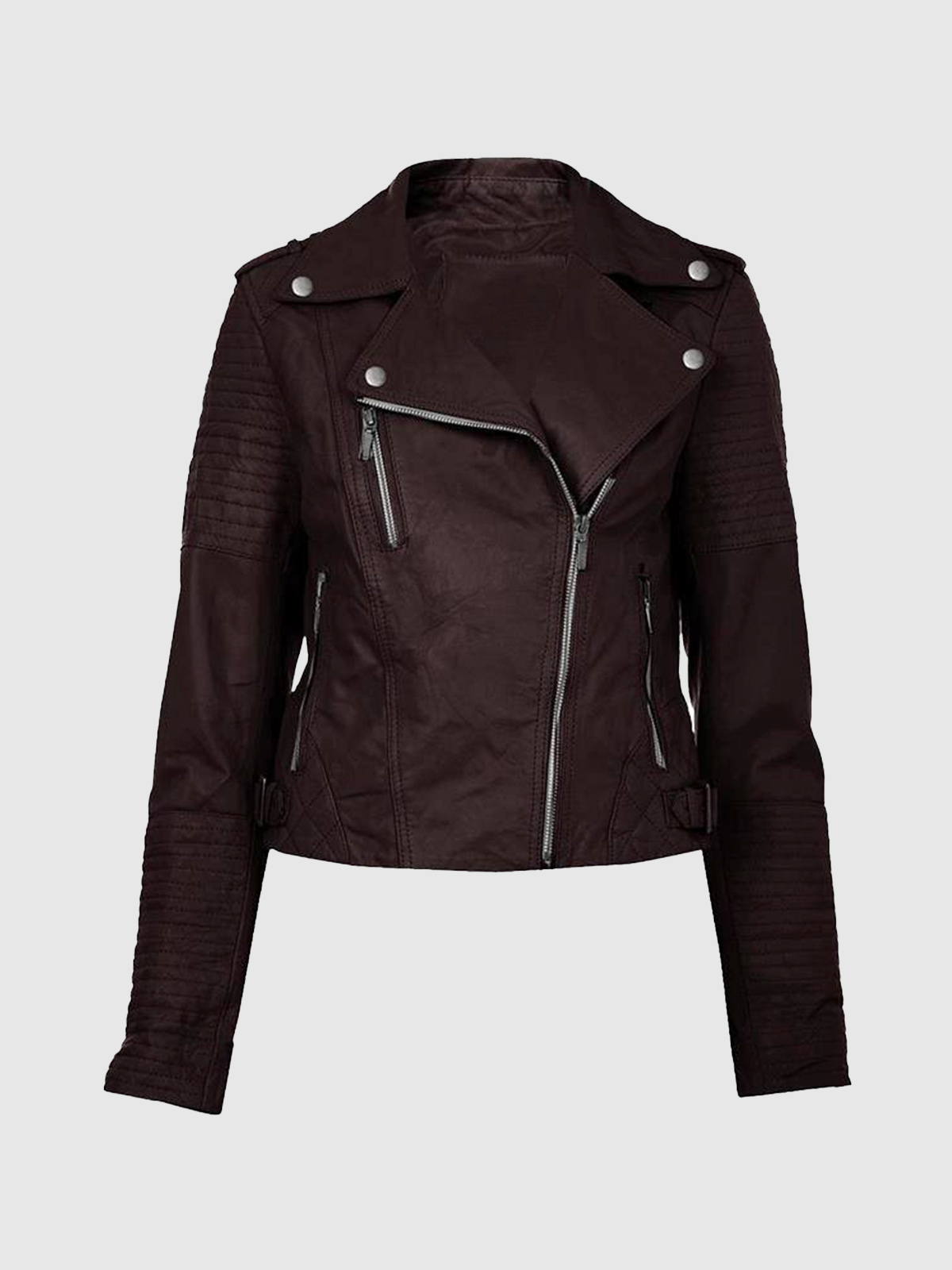 Sorella Women's Brown Leather Jacket