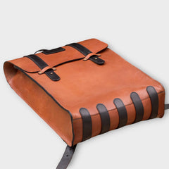 Banjosa Vintage Leather Backpack