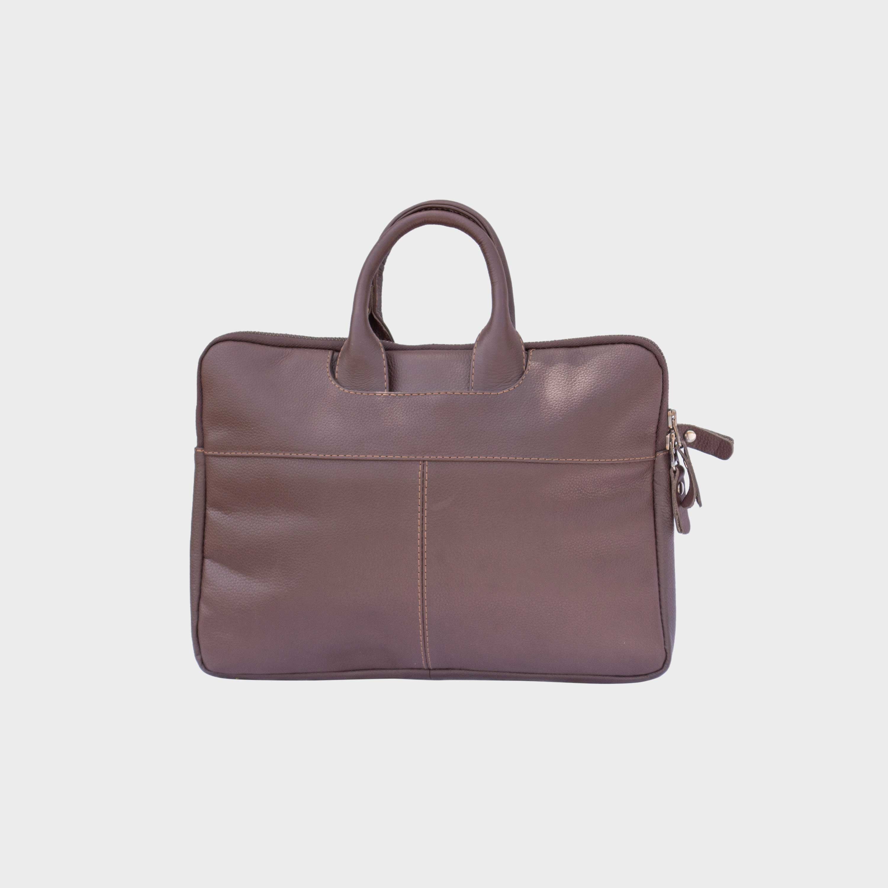 Carris Smart Leather Satchel