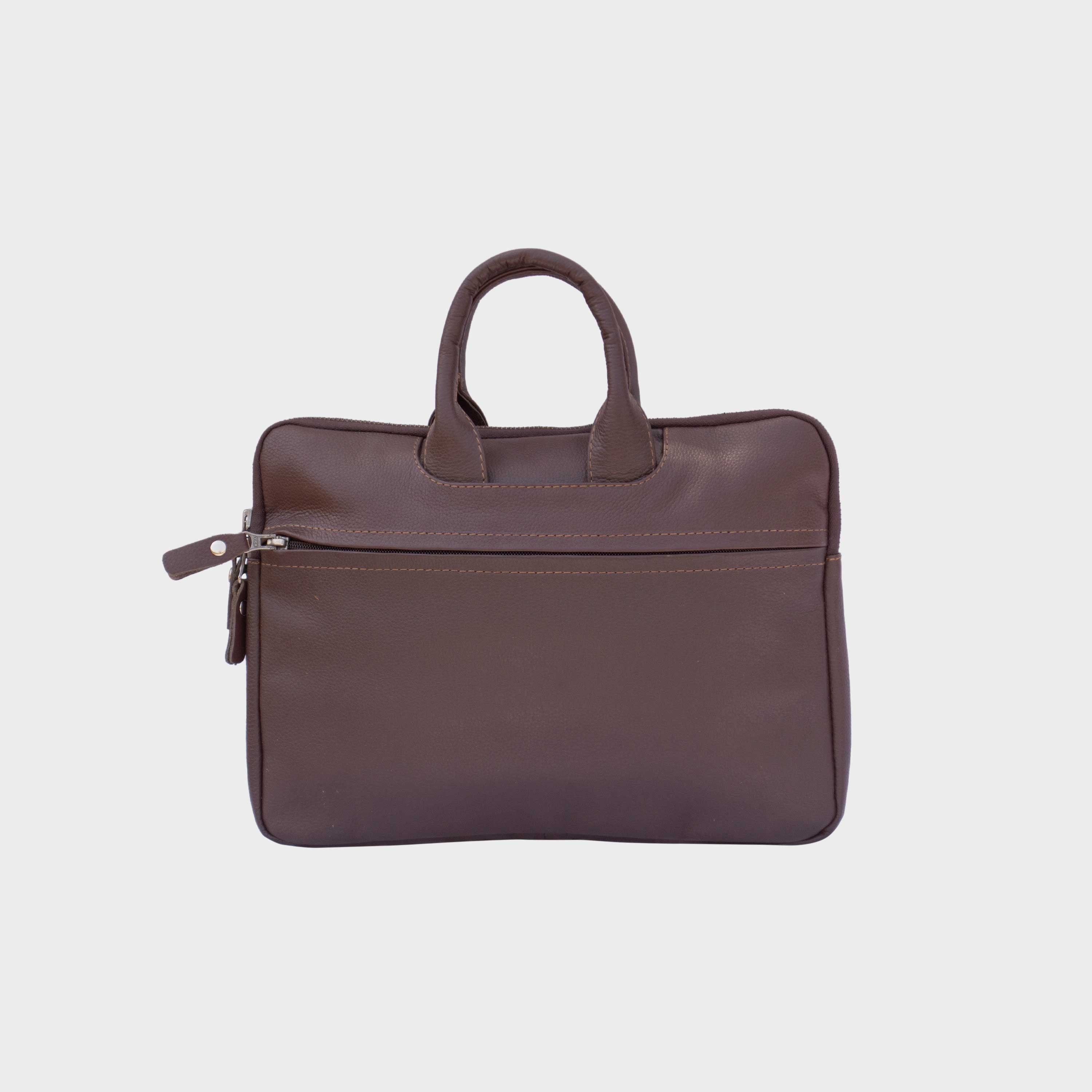Carris Smart Leather Satchel