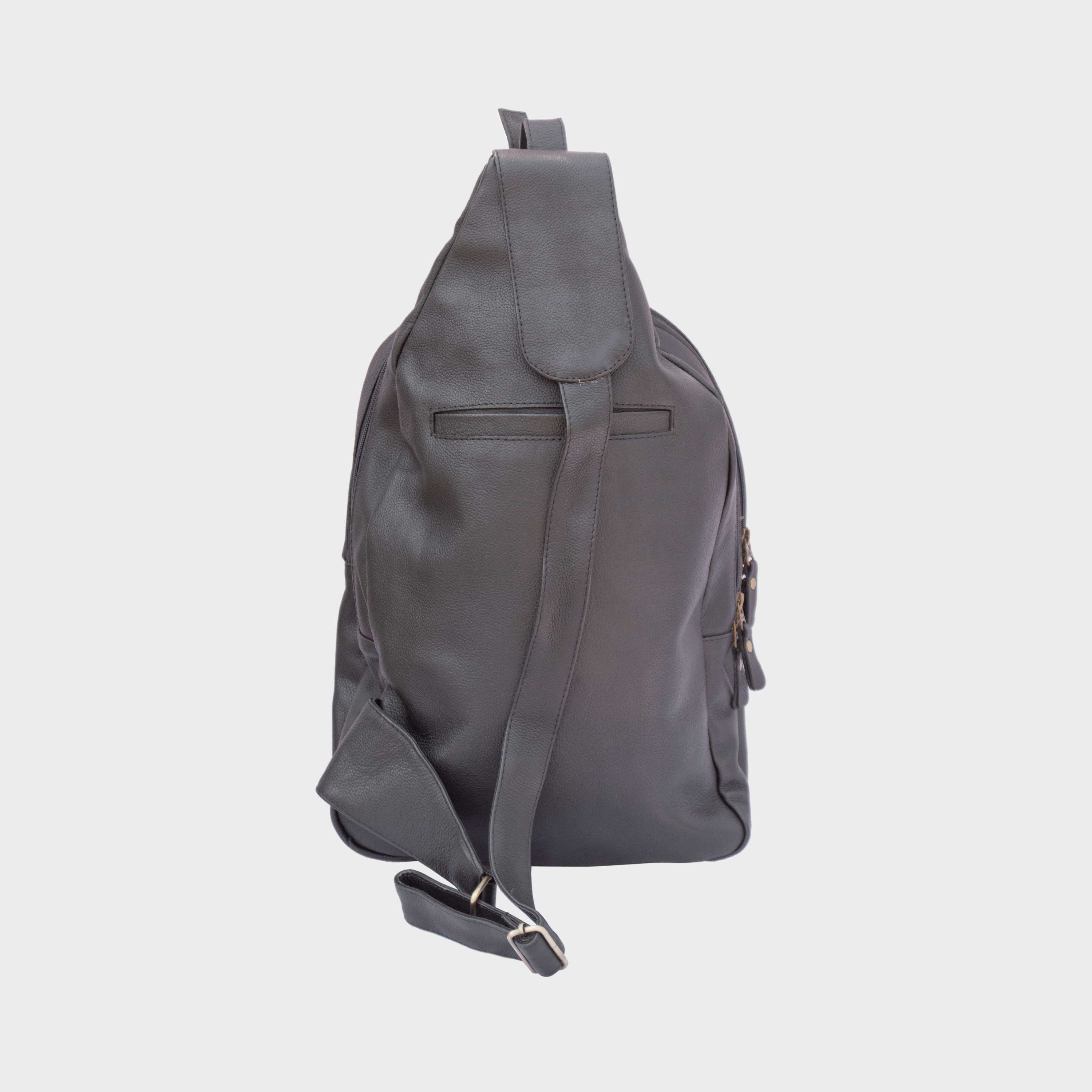 Gravix Leather Backpack