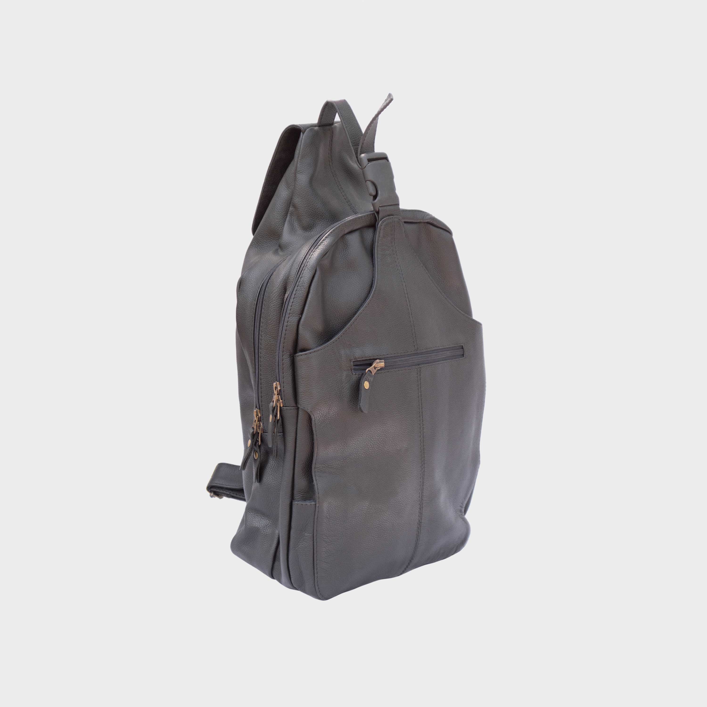 Gravix Leather Backpack