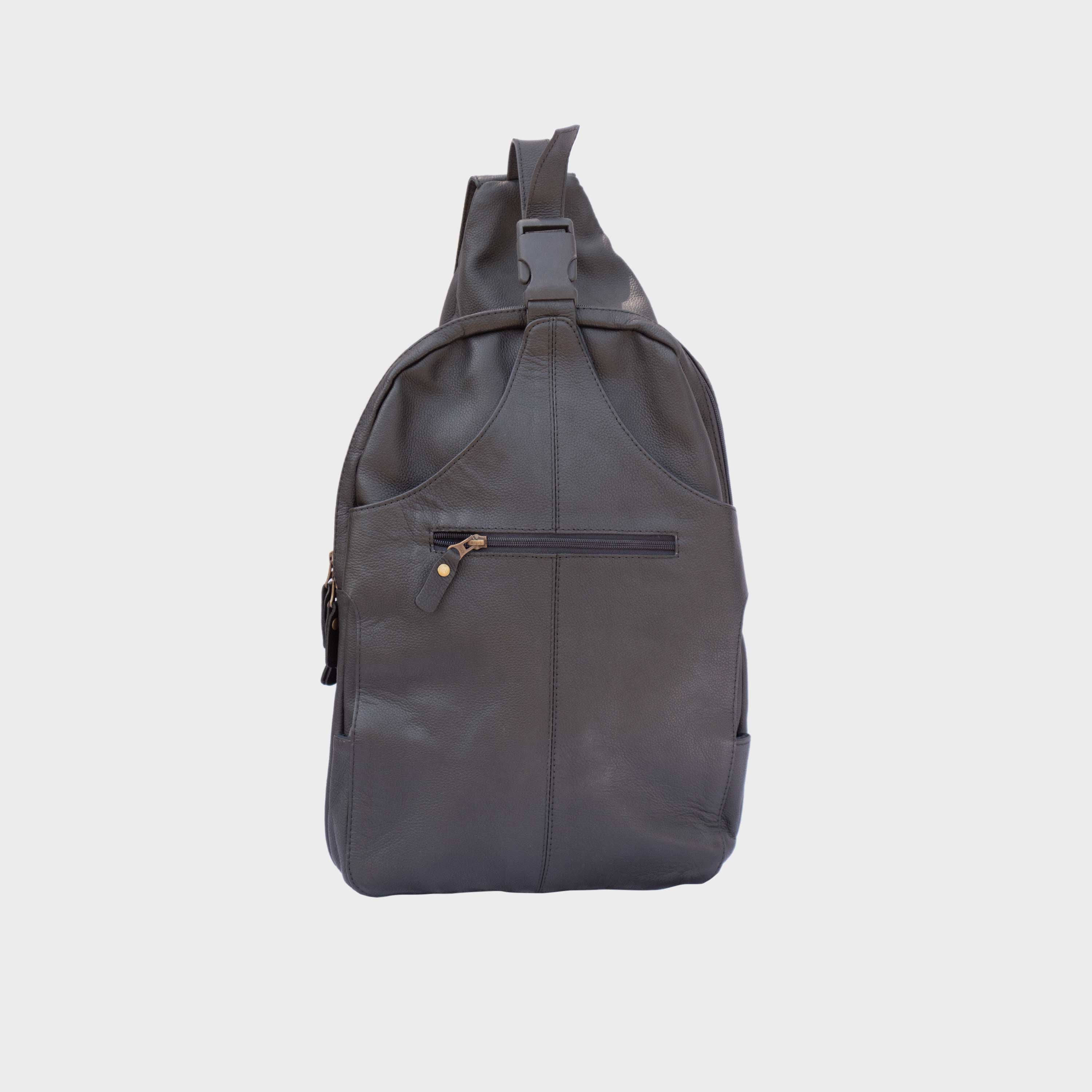 Gravix Leather Backpack