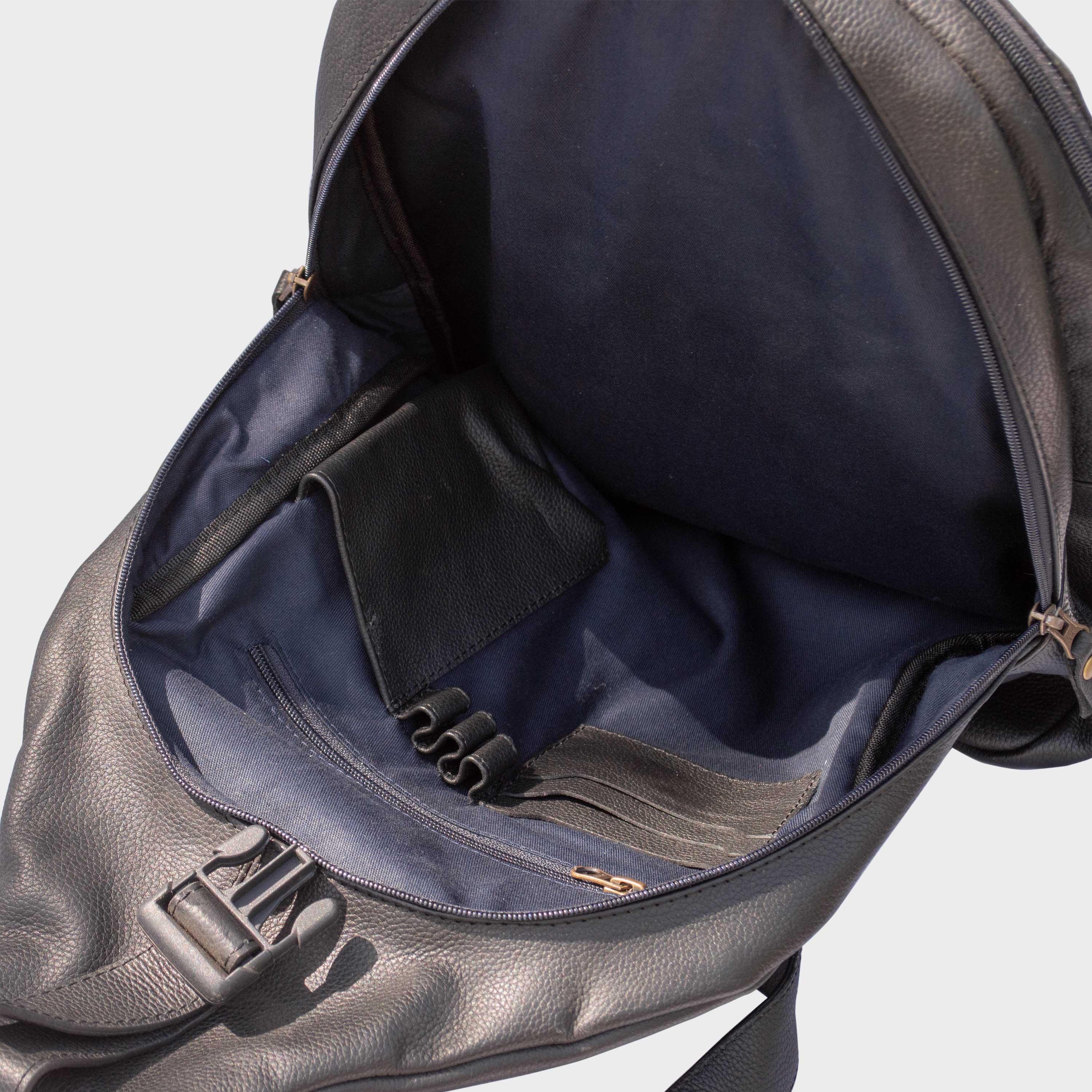 Gravix Leather Backpack