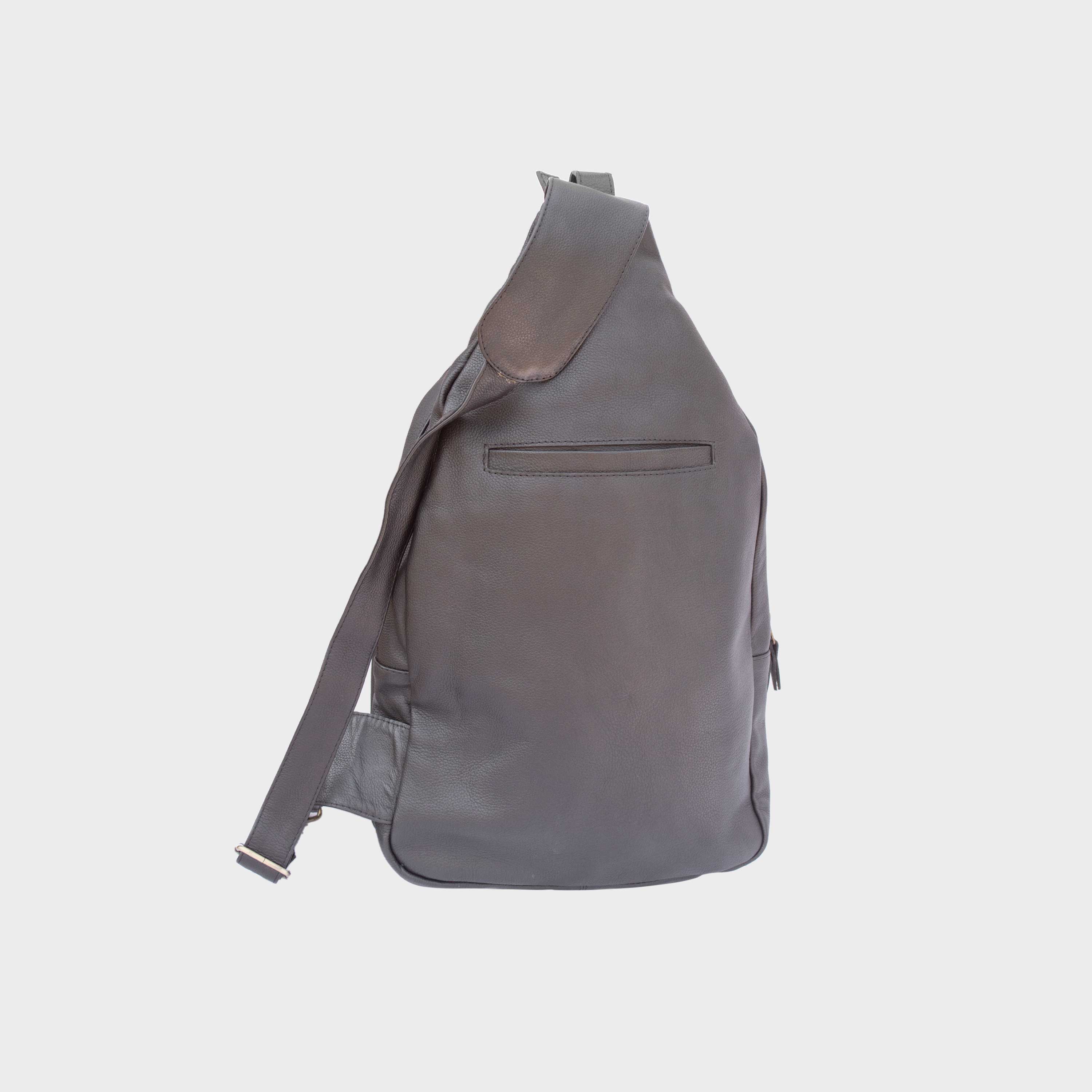 Gravix Leather Backpack