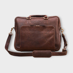 Hushay Vintage Leather Satchel