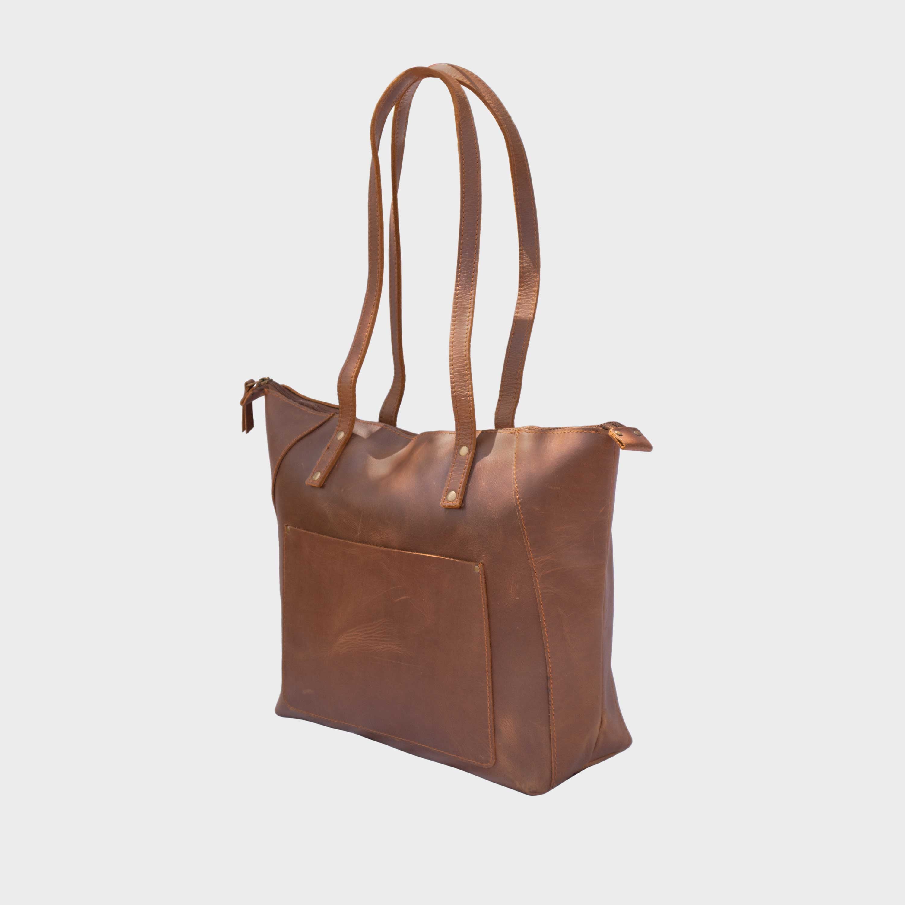Mavina Vintage Women's Leather Tote