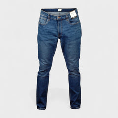 Slim Fit Men's Navy Blue Jeans