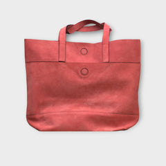 Jagrogo Pink Leather Tote Purse