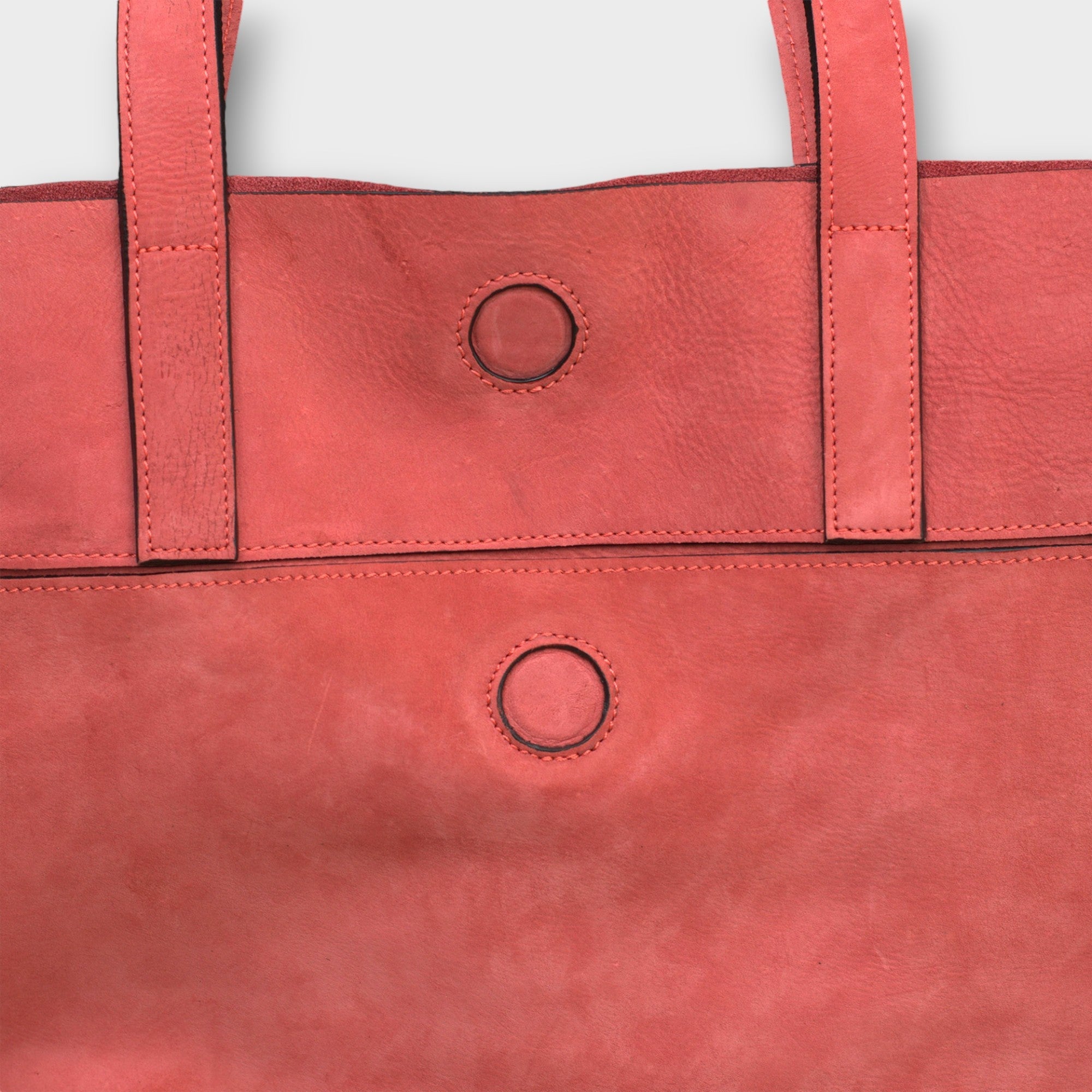 Jagrogo Pink Leather Tote Purse