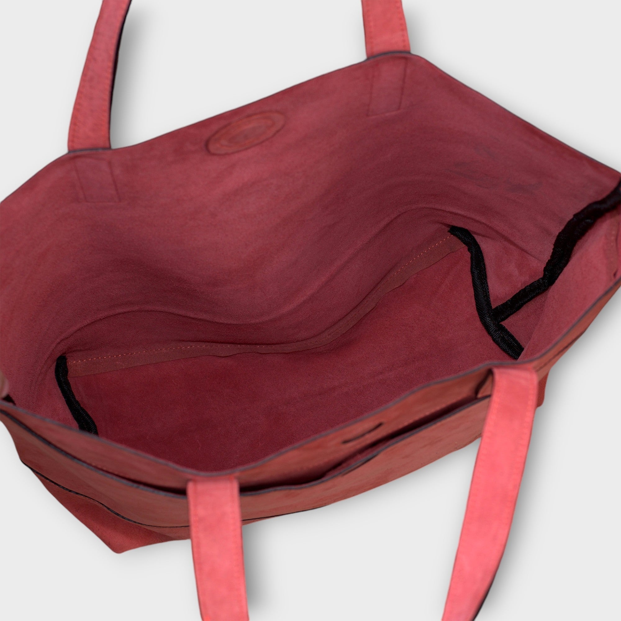 Jagrogo Pink Leather Tote Purse