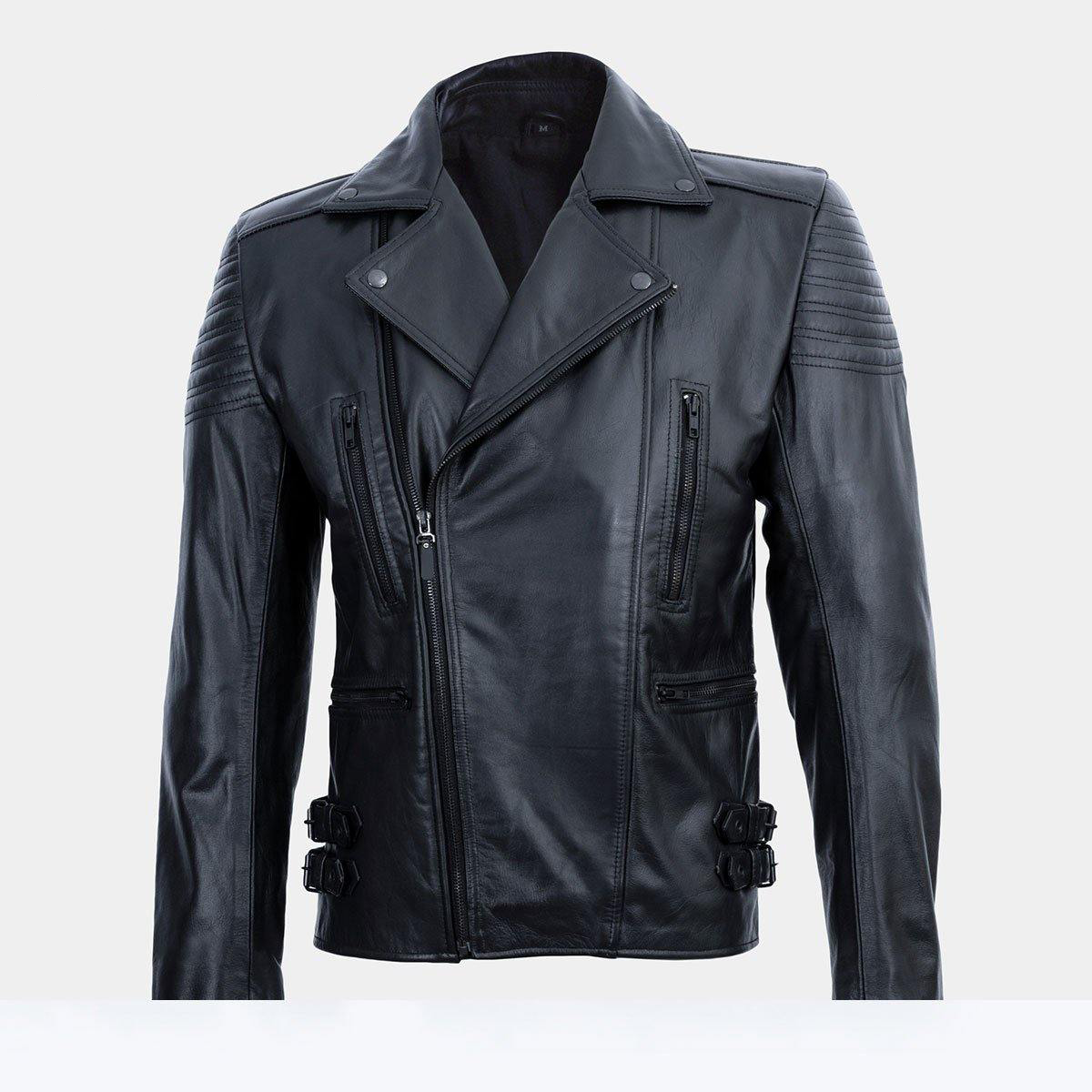 Naltar Black Double Rider Jacket