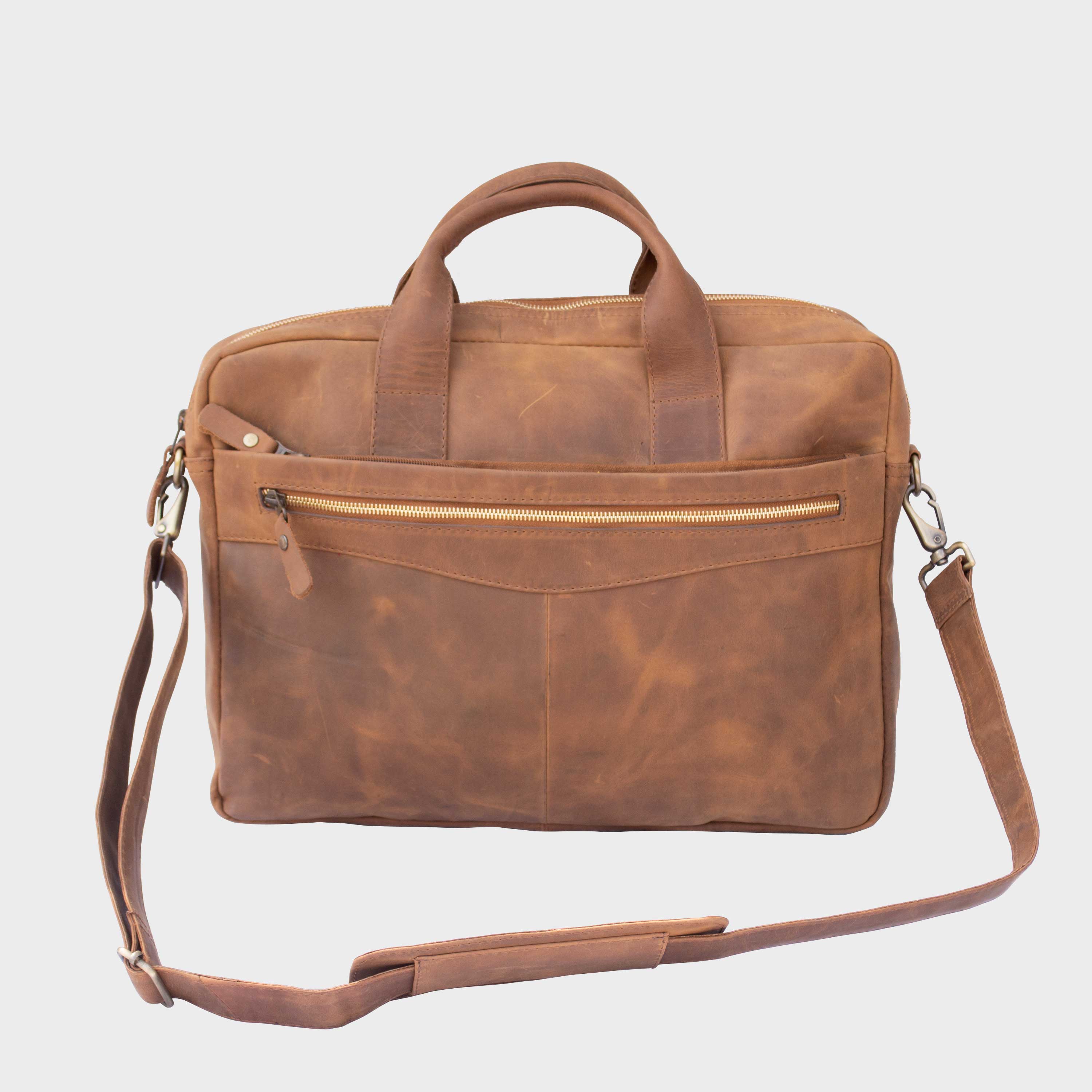 Ormond Vintage Leather Satchel