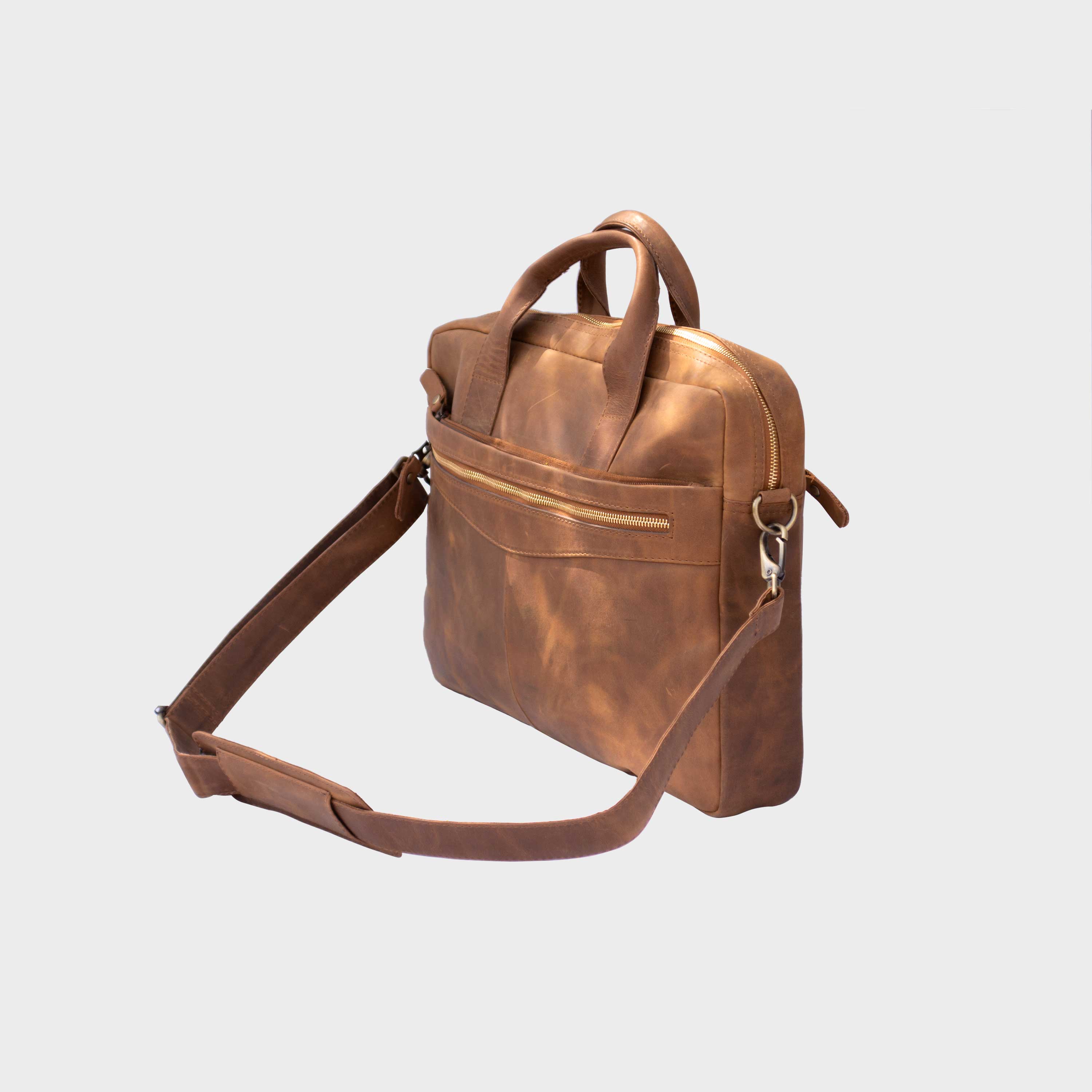Ormond Vintage Leather Satchel