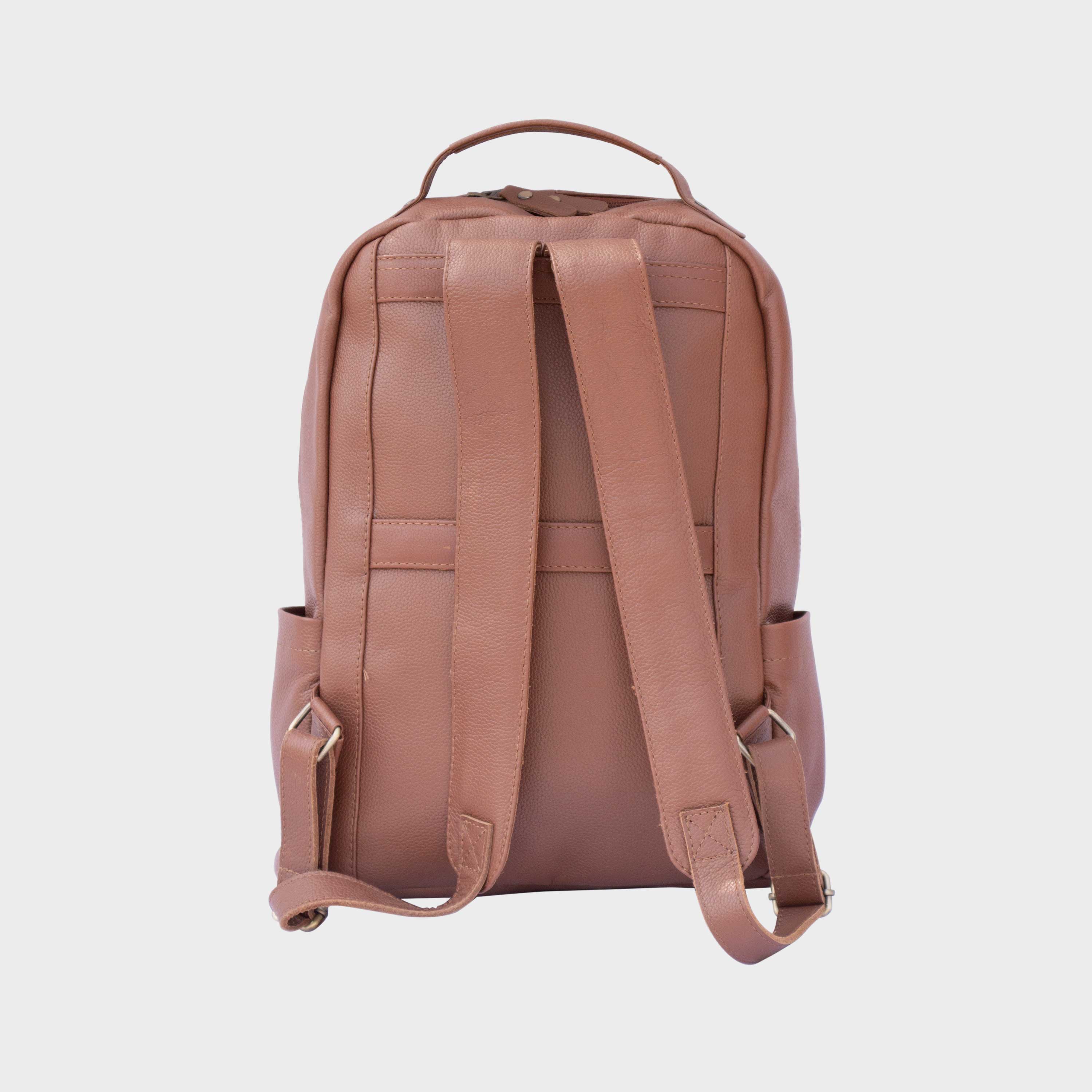 Rovahn Tan Leather Backpack