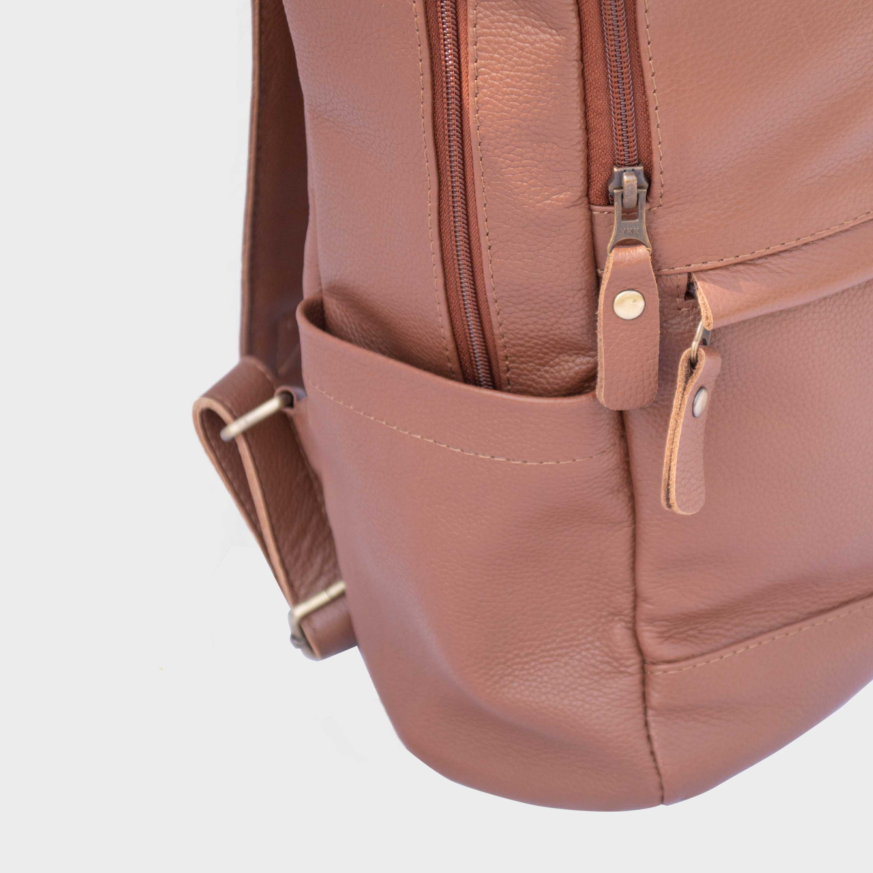 Rovahn Tan Leather Backpack