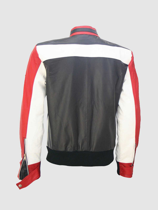 Size M Street Wear Men's Leather Bomber jacket