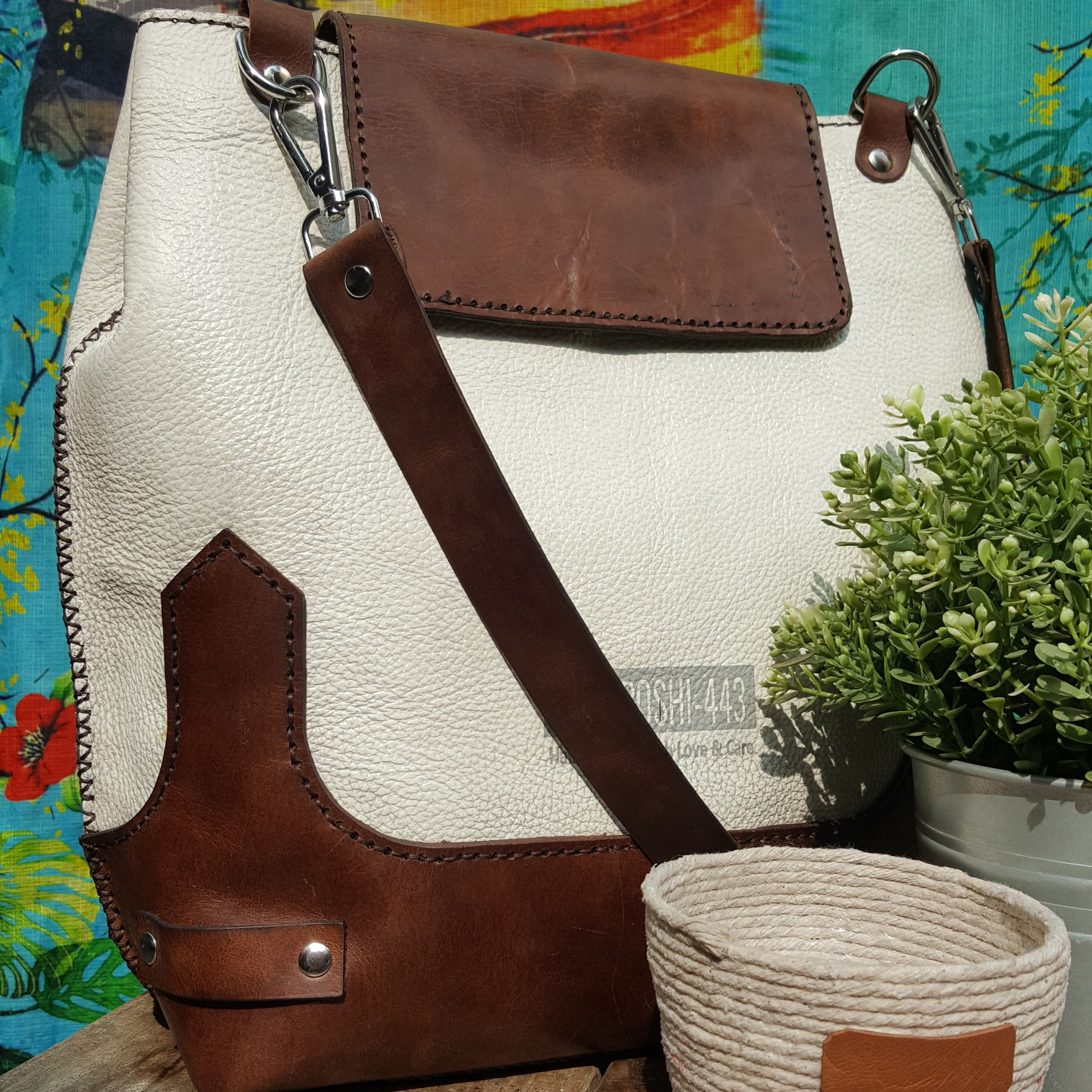 Rakaposhi Fairy Bag - White & Brown