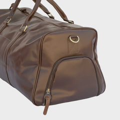 Valmor Brown Leather Duffle Bag