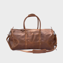 Valmor Vintage Leather Duffle Bag