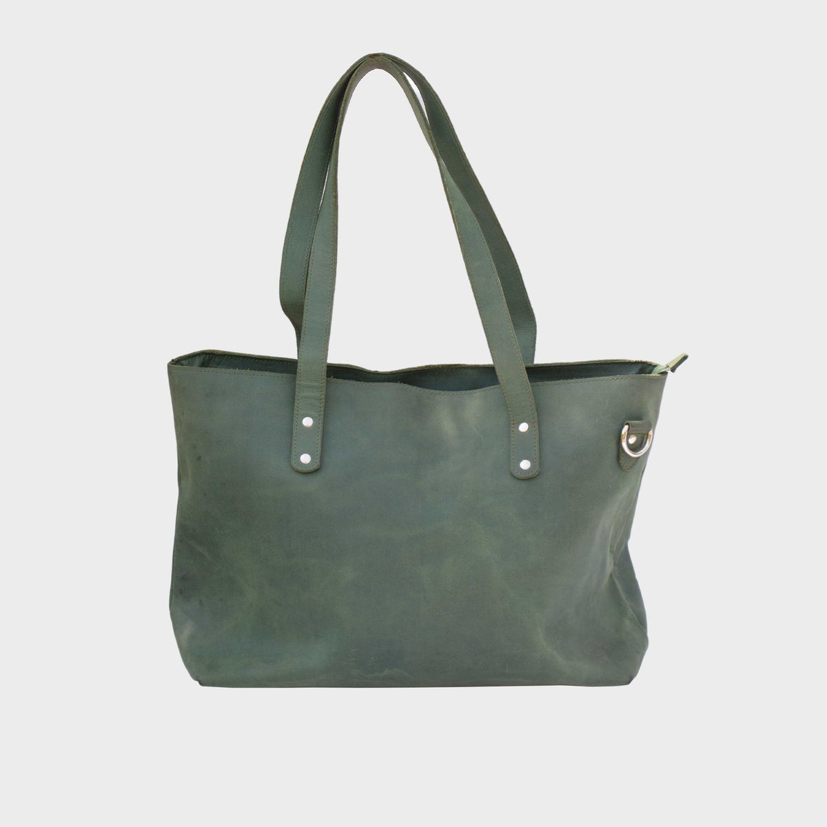 Verda Women's Green Leather Bag